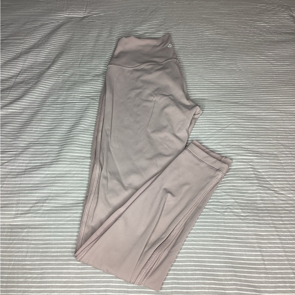 Blush pink Lululemon leggings